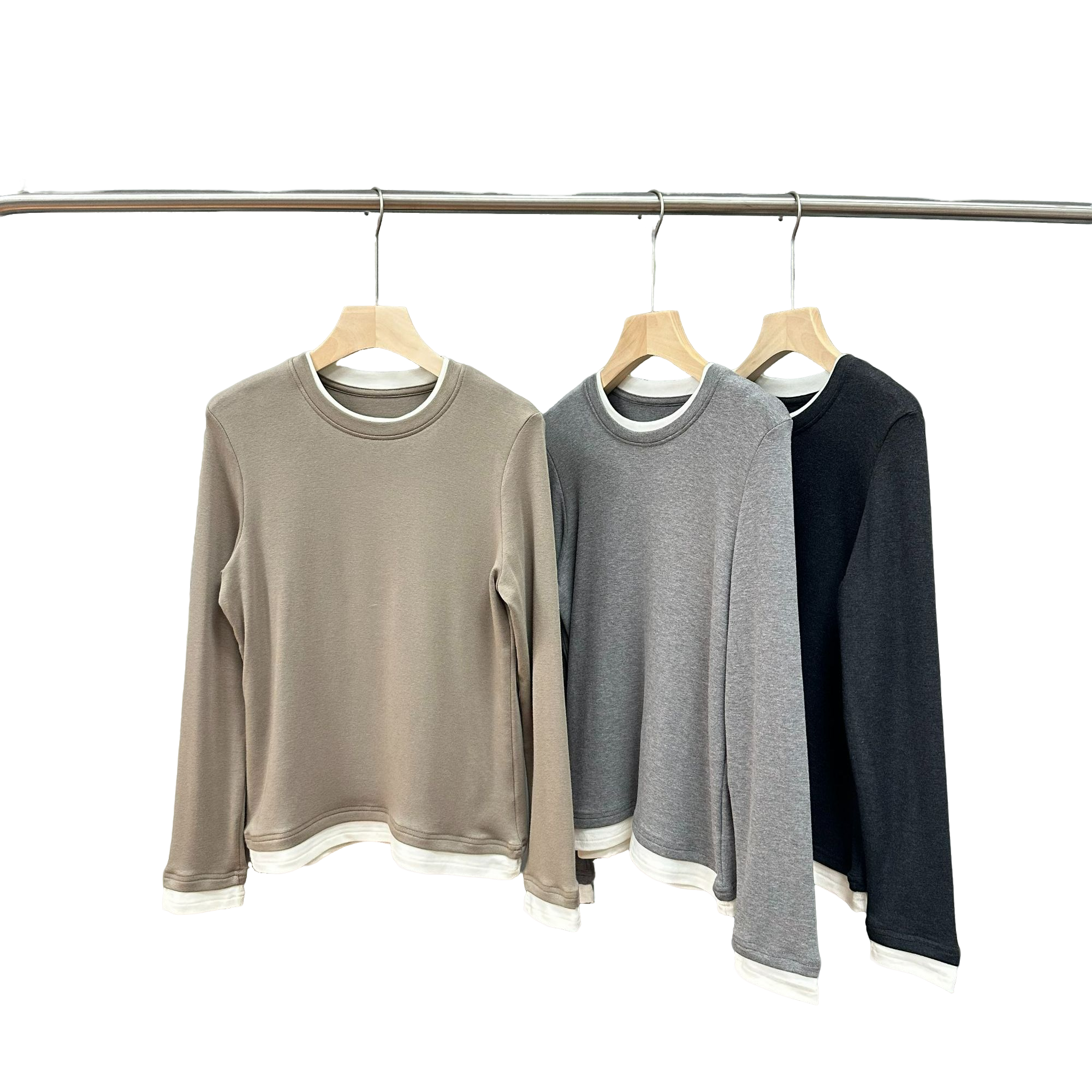 云朵   超软糯休闲弹力打底衫