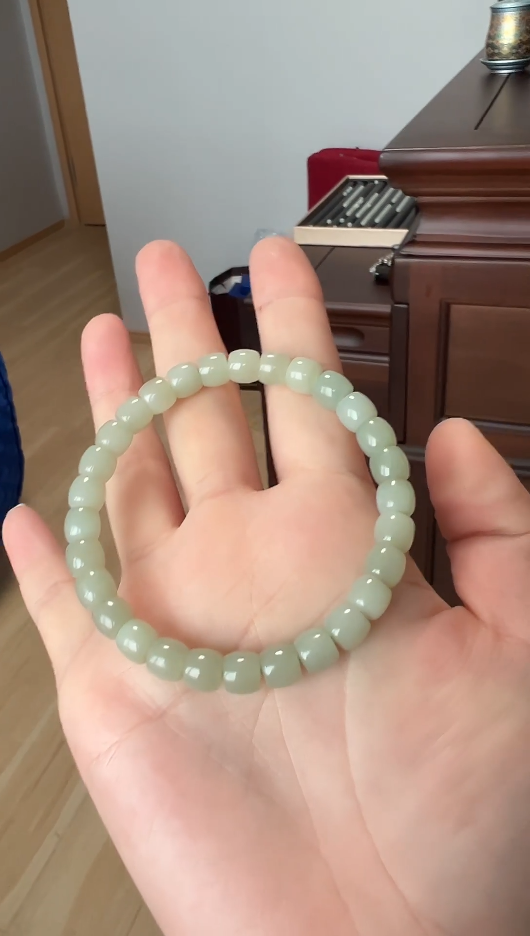 【闪购商品】和田玉手串未镶嵌和田玉冰豆子