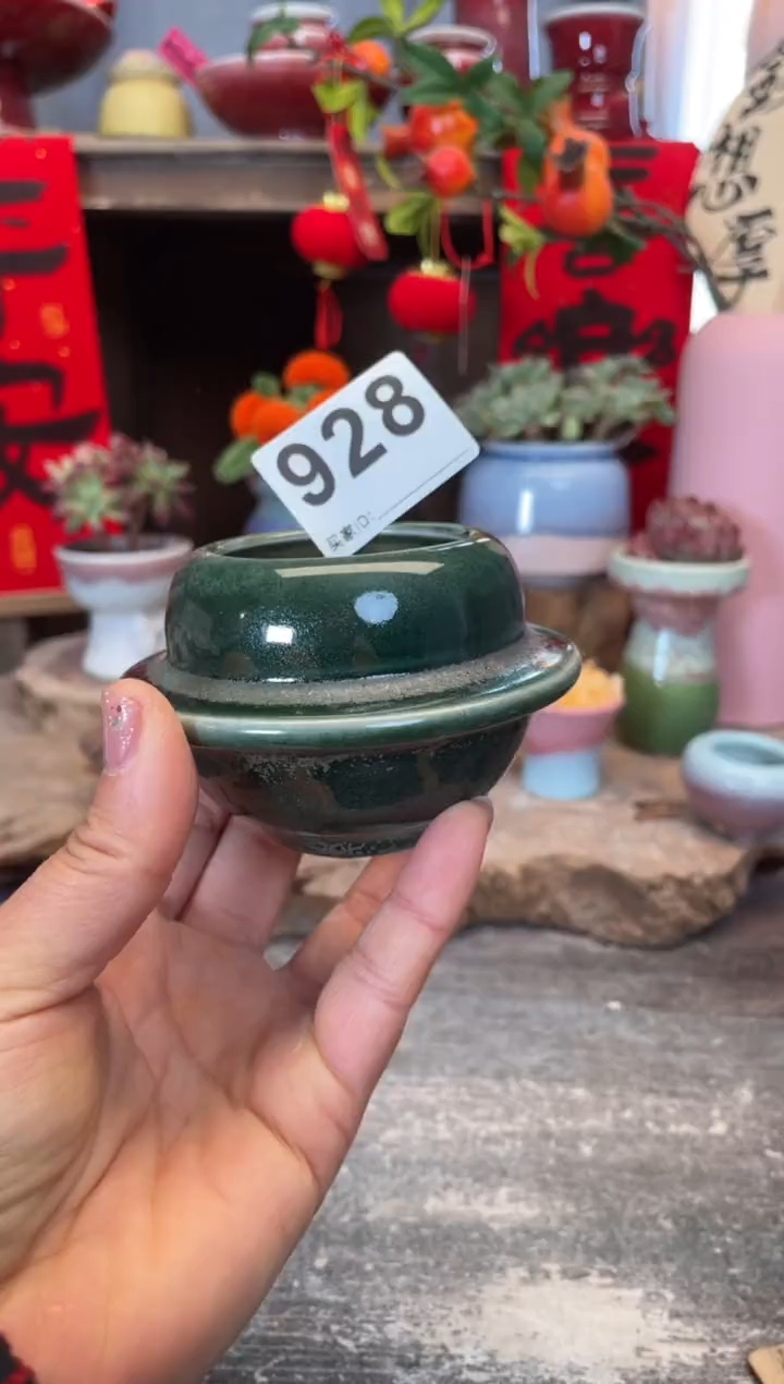 【闪购商品】摆件928知木小芳花盆