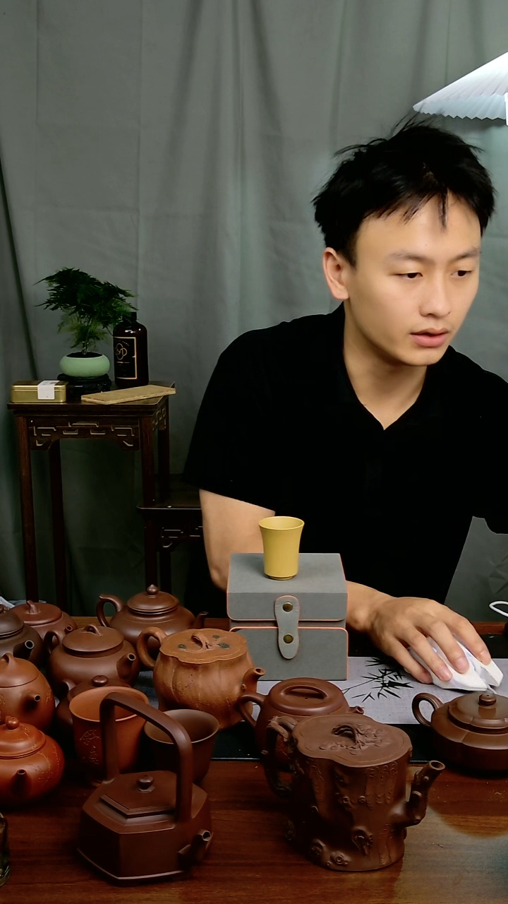 茶壶紫砂宜兴原矿紫砂作品闻香杯