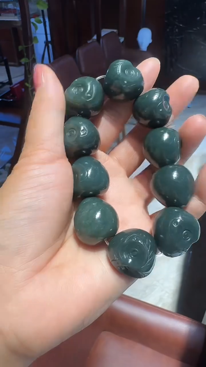 手串未镶嵌和田玉手串