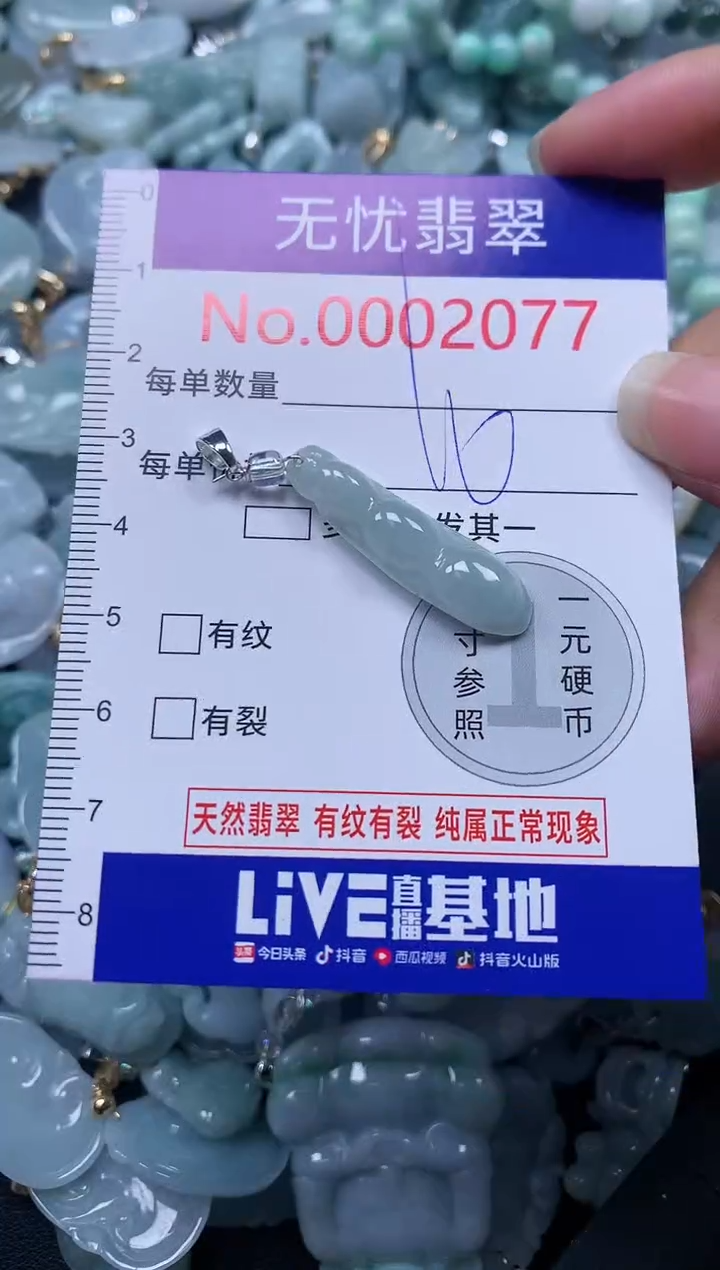 颈饰未镶嵌翡翠2077