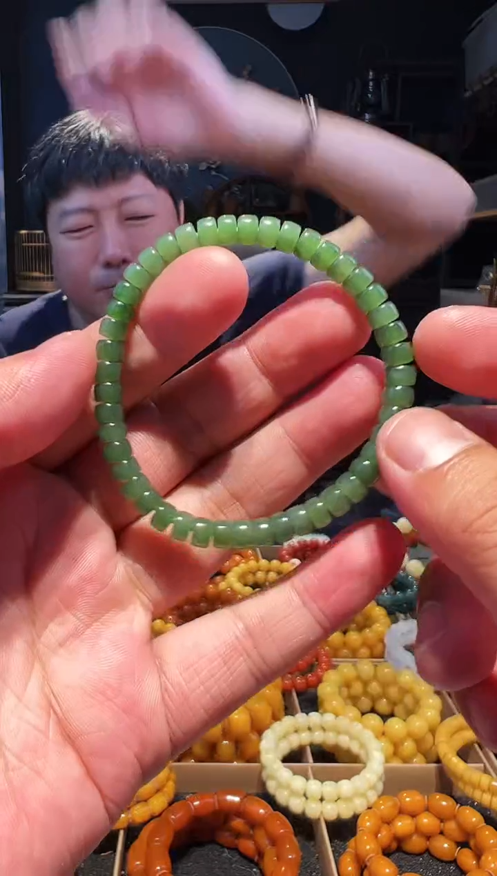 未镶嵌手串和田玉单圈