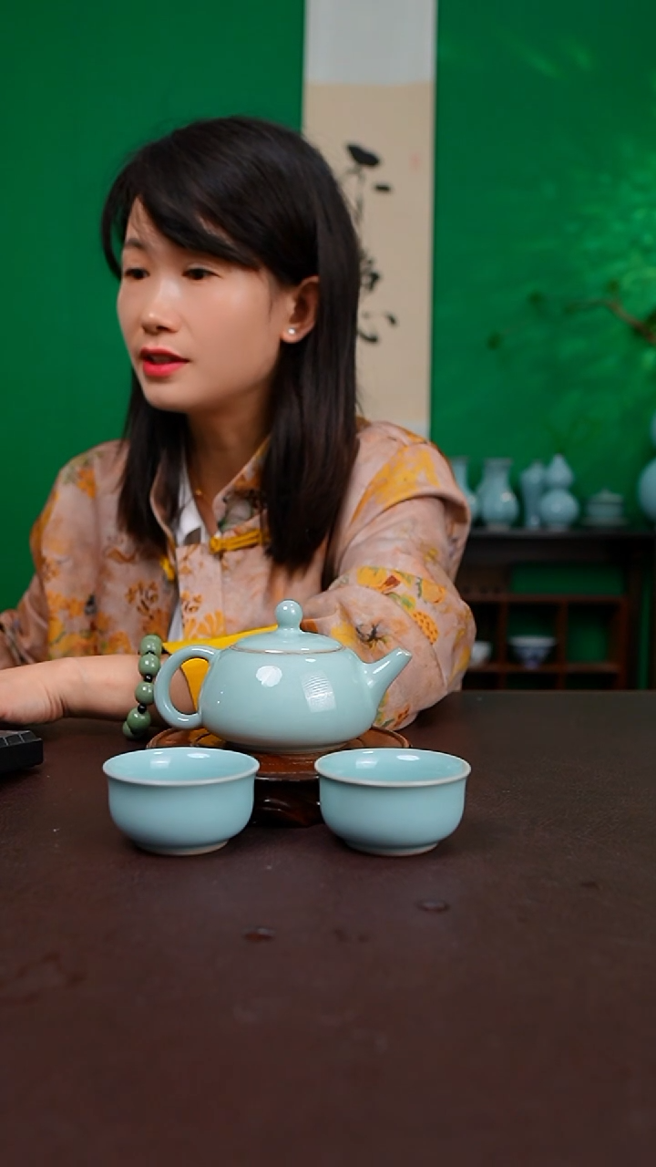 天青臻稀小石瓢壶不完美 一壶两杯