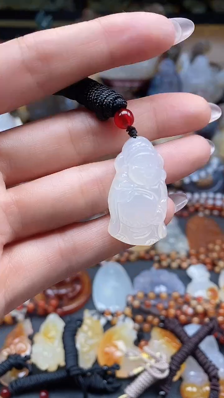 【闪购商品】玛瑙/玉髓颈饰未镶嵌dd