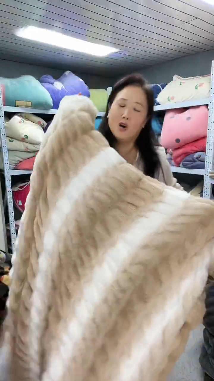 仿兔毛绒120+150被子