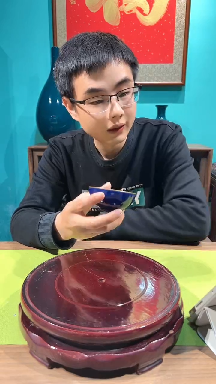 【闪购商品】杯霁蓝单色主人杯/微瑕介意勿拍