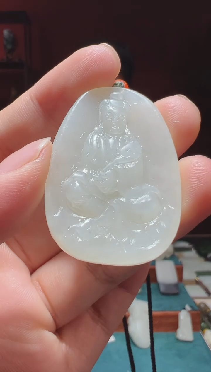 【闪购商品】和田玉吊坠(不含链)未镶嵌1