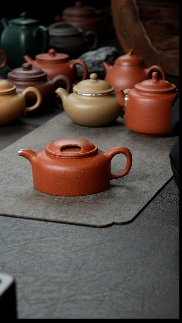 茶壶紫砂溪*红降坡牛盖         