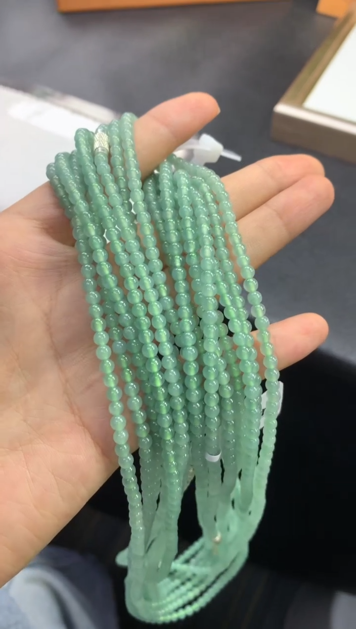 颈饰未镶嵌翡翠FC489 翡翠项链 多样性发其一