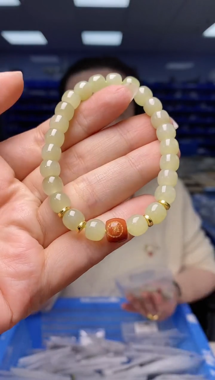 【闪购商品】和田玉手链未镶嵌  DSL7369