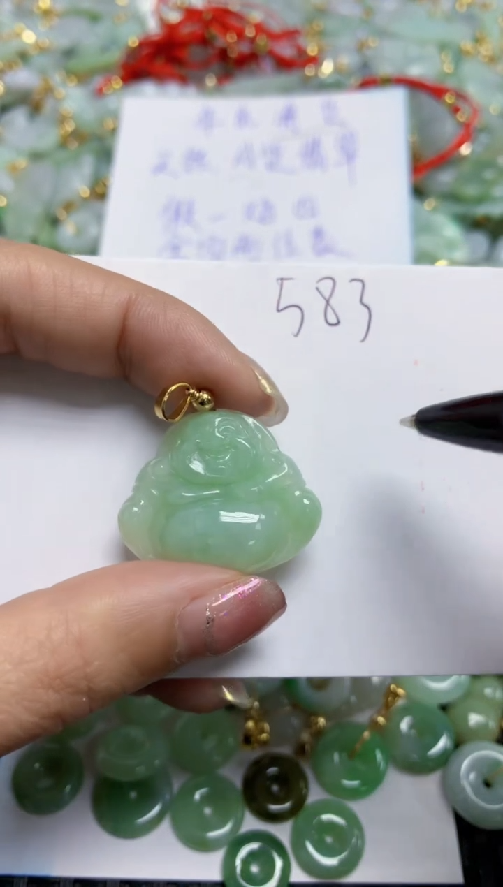 【闪购商品】翡翠颈饰合金  天然A货翡翠