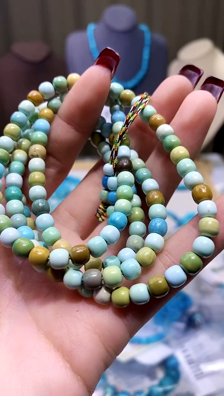 【闪购商品】绿松石项链未镶嵌713