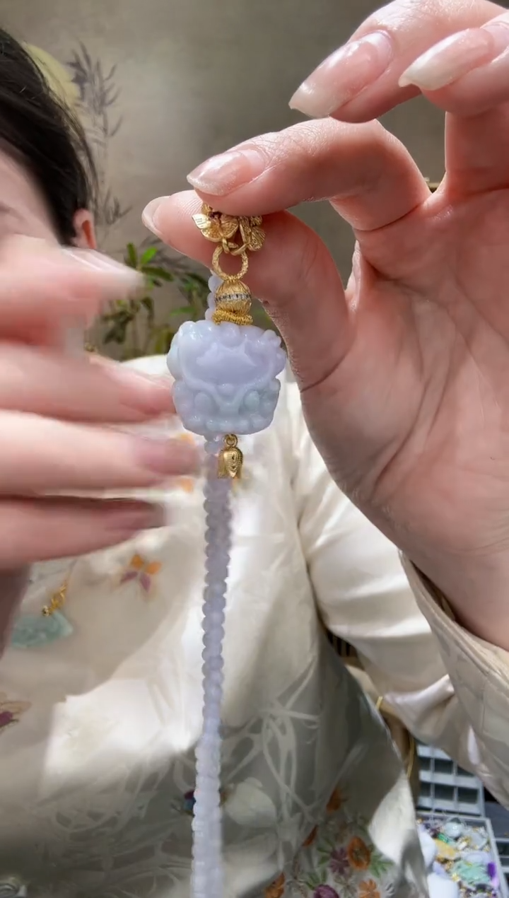 【闪购商品】翡翠颈饰未镶嵌吊坠