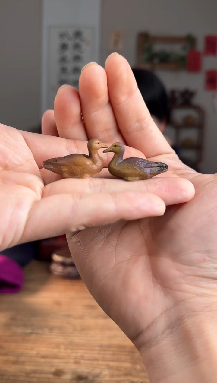 【闪购商品】紫砂茶壶鸭先知  一对