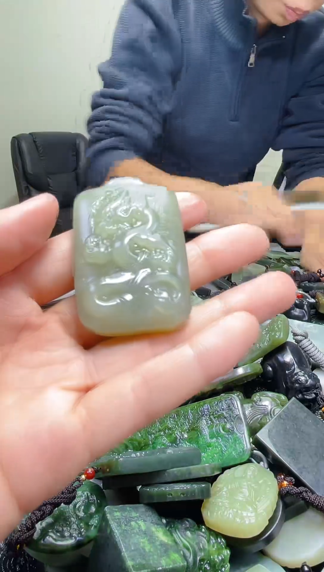 颈饰未镶嵌和田玉706