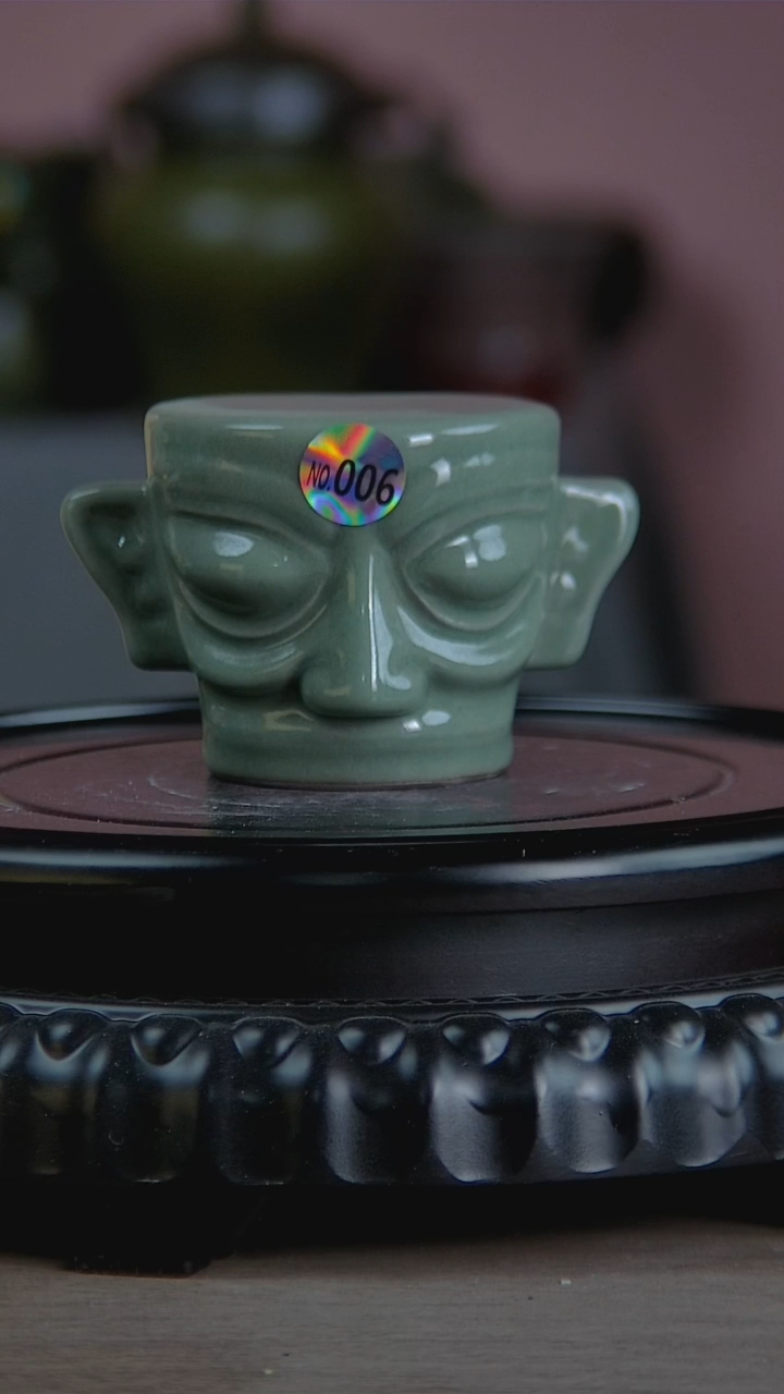 A*a景韵堂仿清茶叶末釉