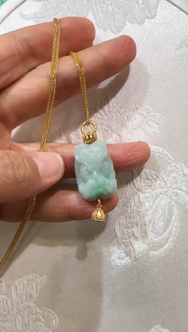 【闪购商品】翡翠颈饰未镶嵌国风