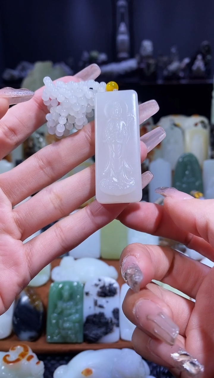 【闪购商品】和田玉挂件未镶嵌拍一发一