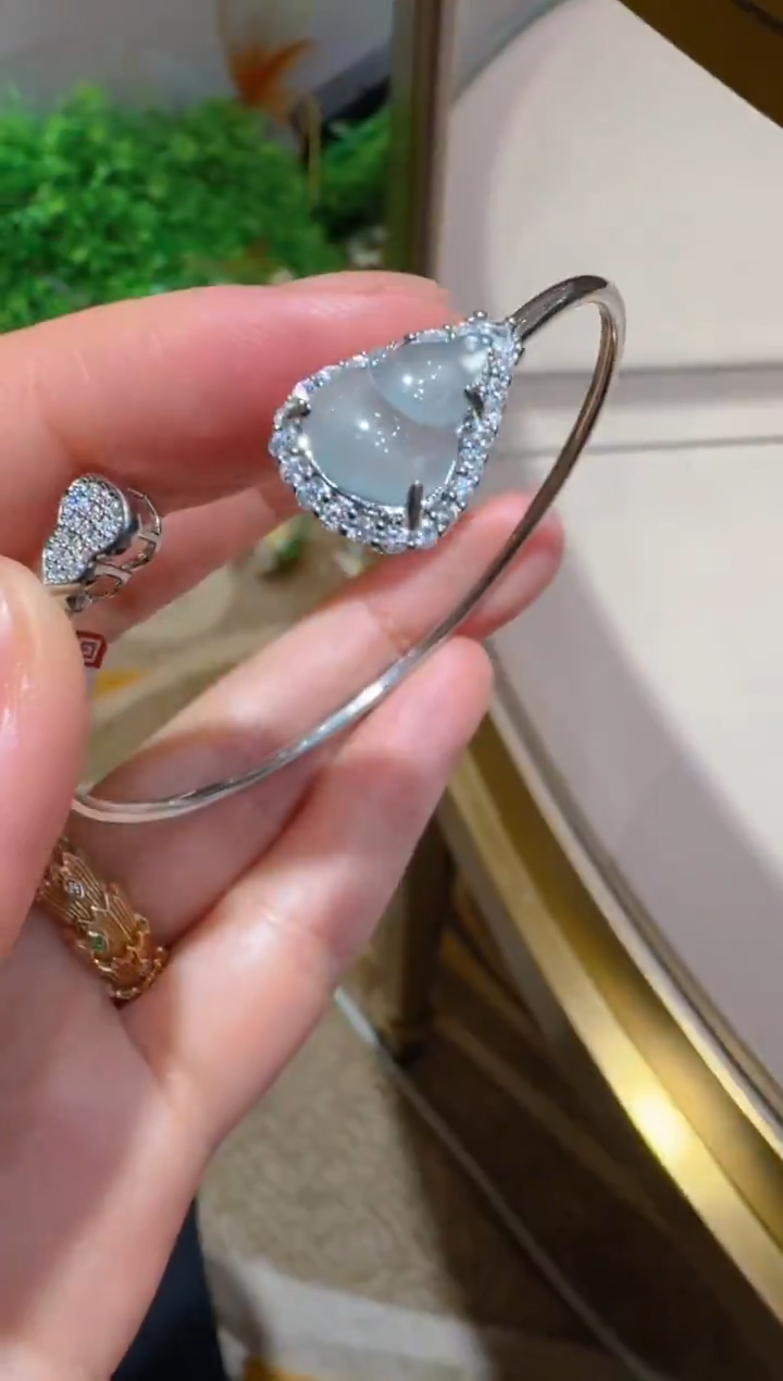 合金手镯翡翠多样性团购发一件