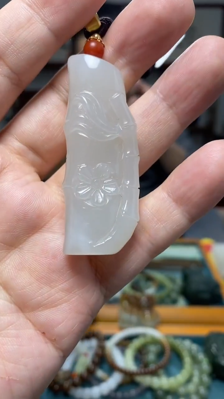 颈饰未镶嵌和田玉4