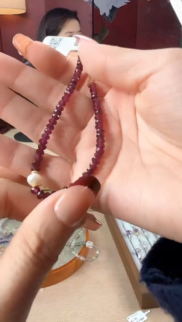 【闪购商品】石榴石手链未镶嵌KT24041827