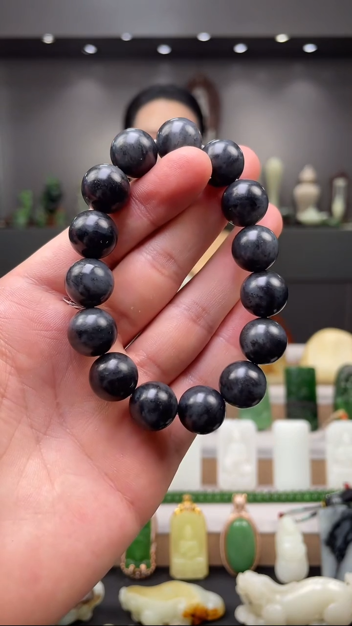 和田玉未镶嵌挂件手串（多样性发货）