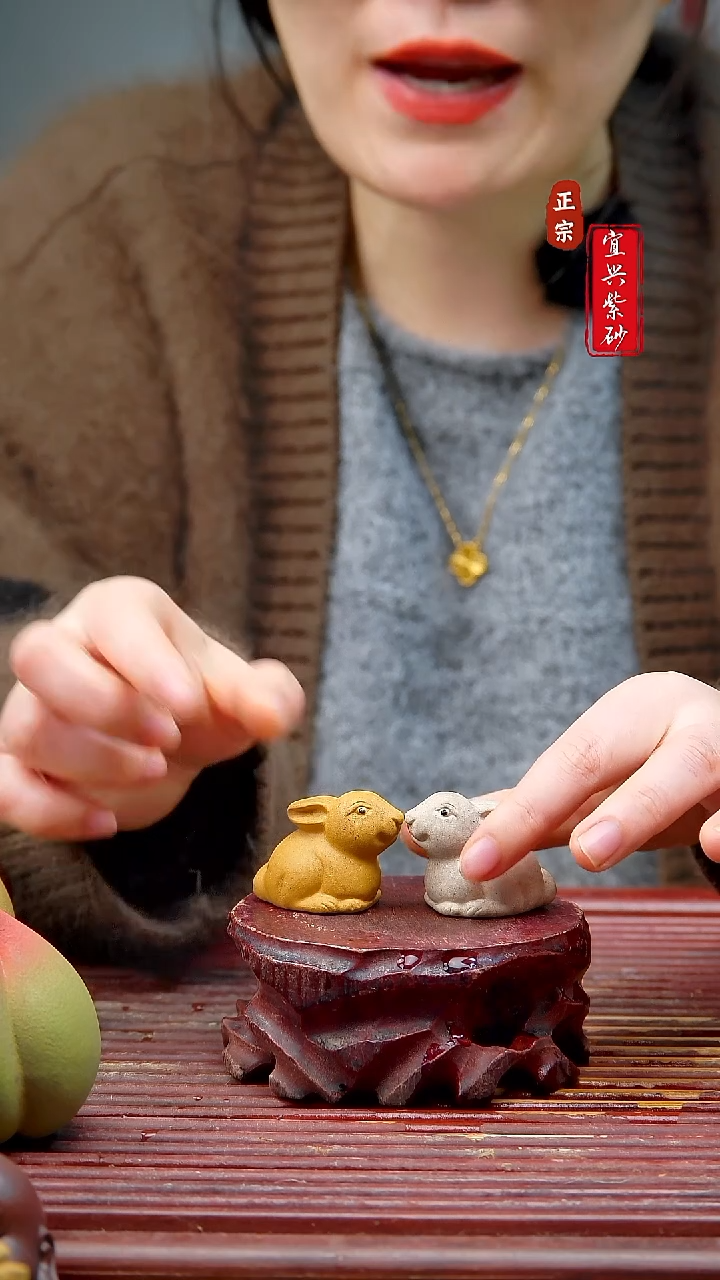 紫砂茶宠宜兴紫砂摆件