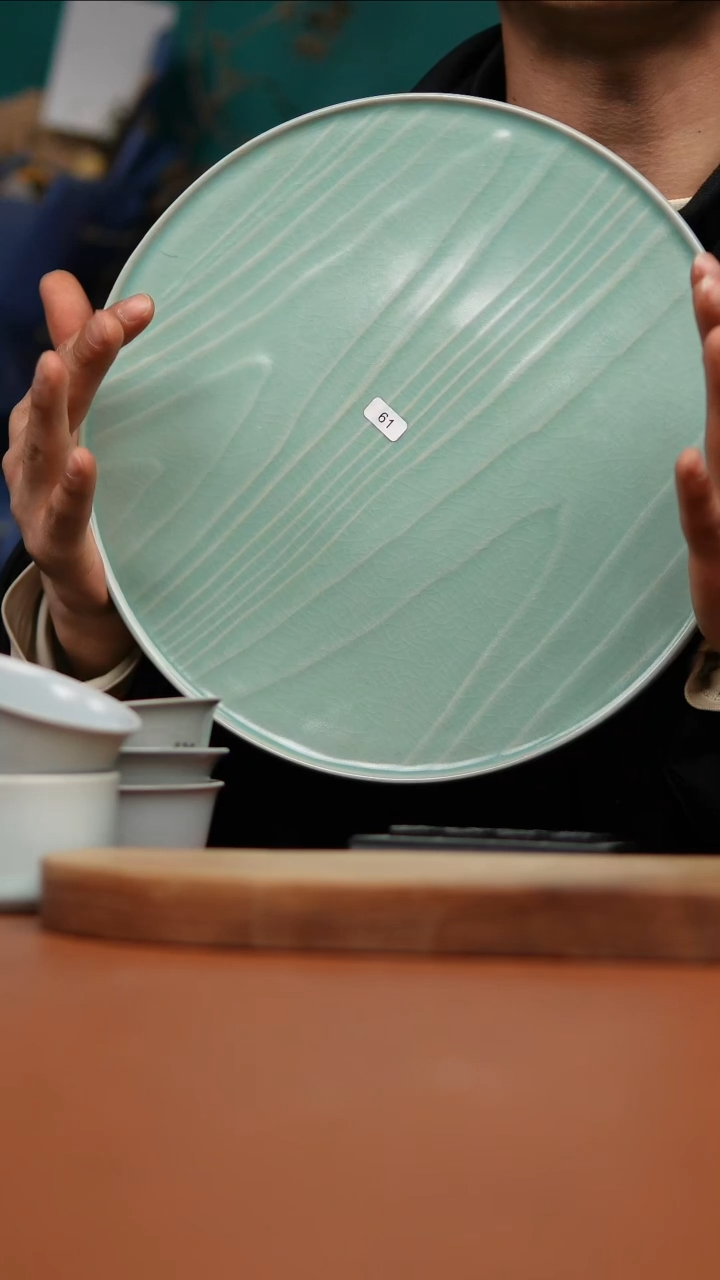 【闪购商品】瓷片原产地原矿仿古干泡台微瑕