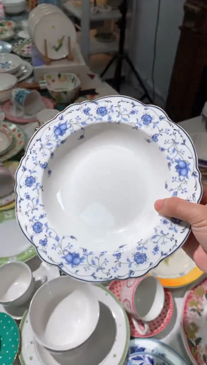【闪购商品】瓷片陶瓷原单CC392餐具1个汤盘
