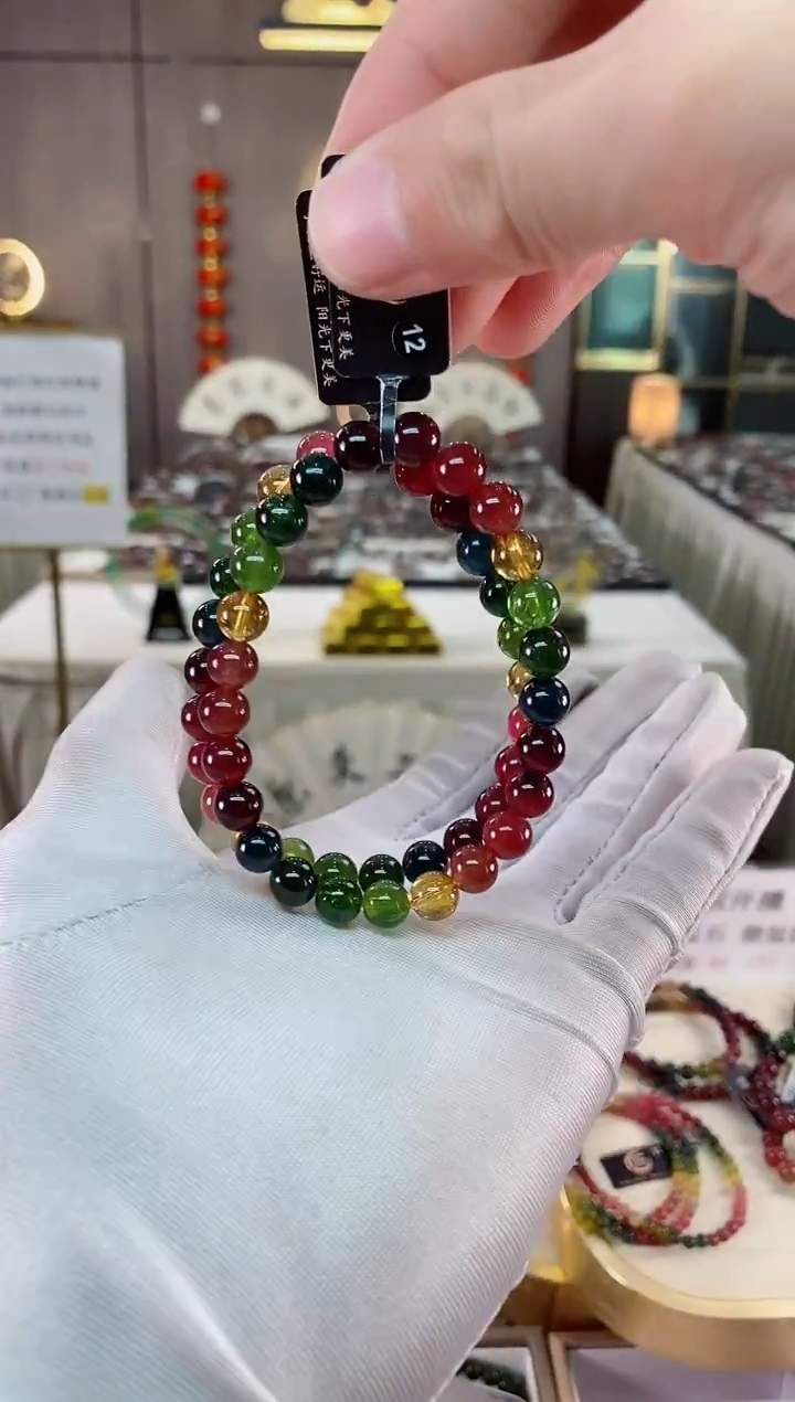 【闪购商品】单圈手串7mm+未镶嵌碧玺（多样性发一条）xion