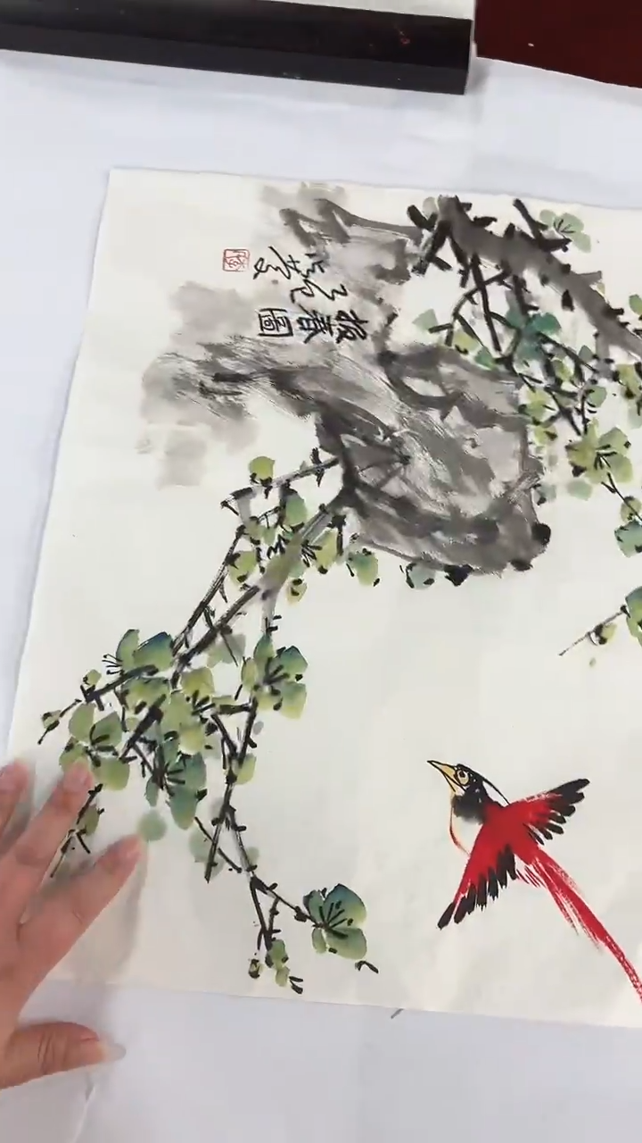 国画李火庆/国画/花鸟