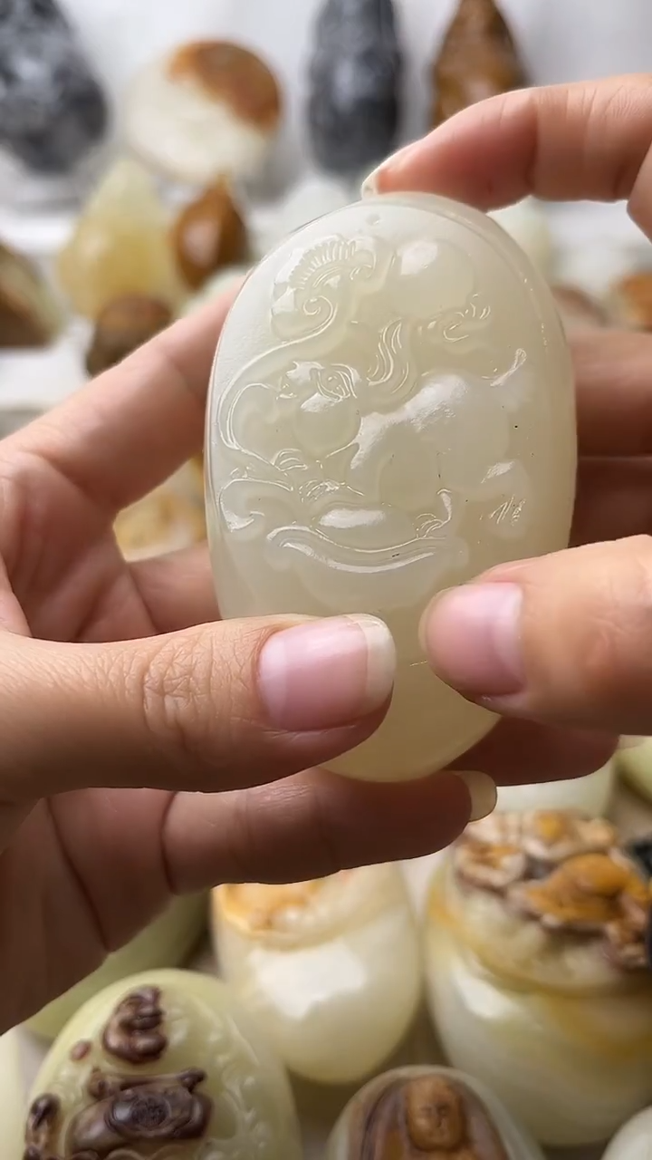 石材古青石棉纹正常不退换兔