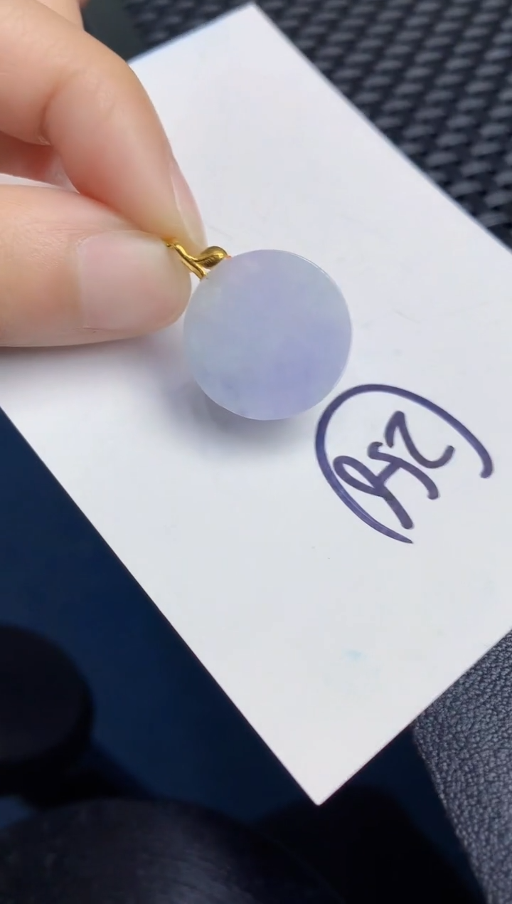 【闪购商品】翡翠颈饰18K金镶嵌000000000