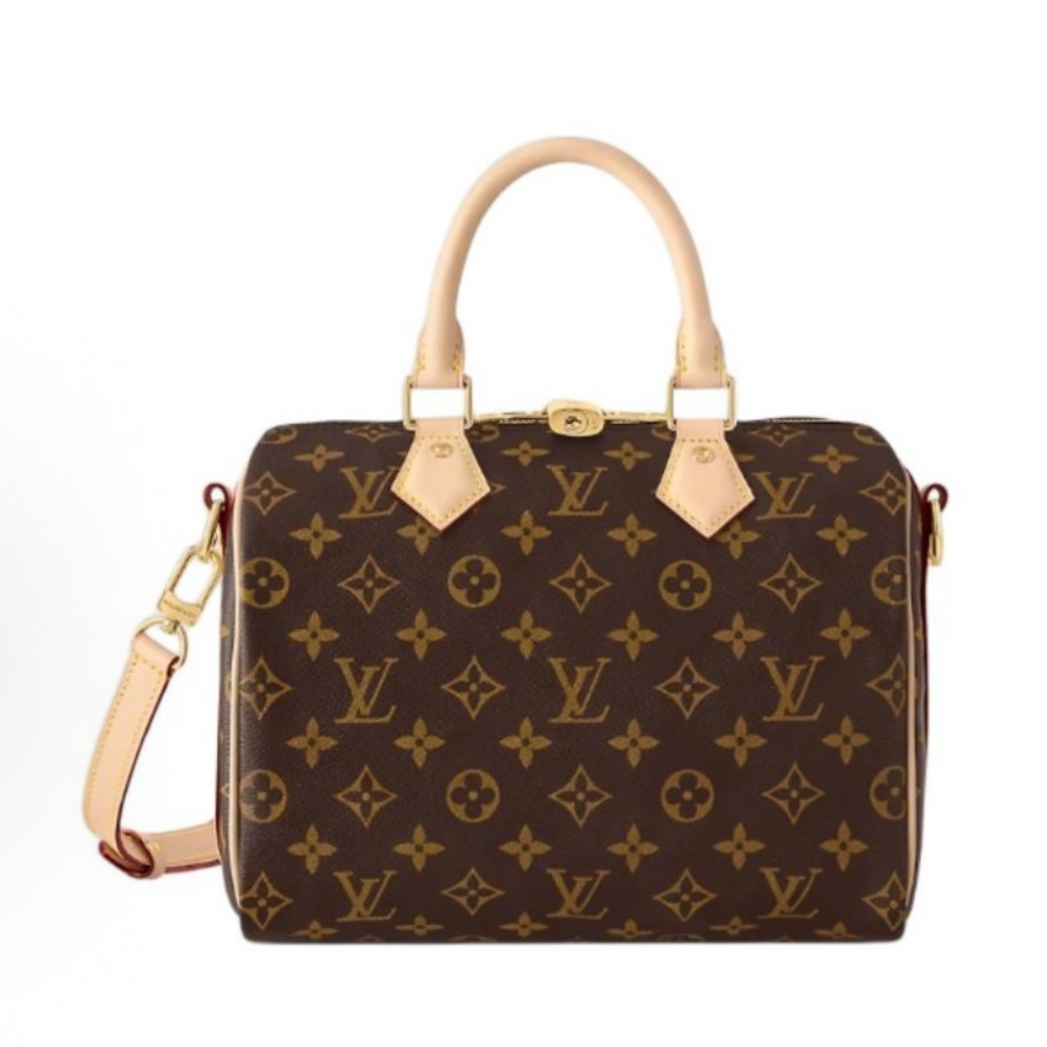 未使用 LouisVuitton/路易威登 speedy25老花肩带款/5065
