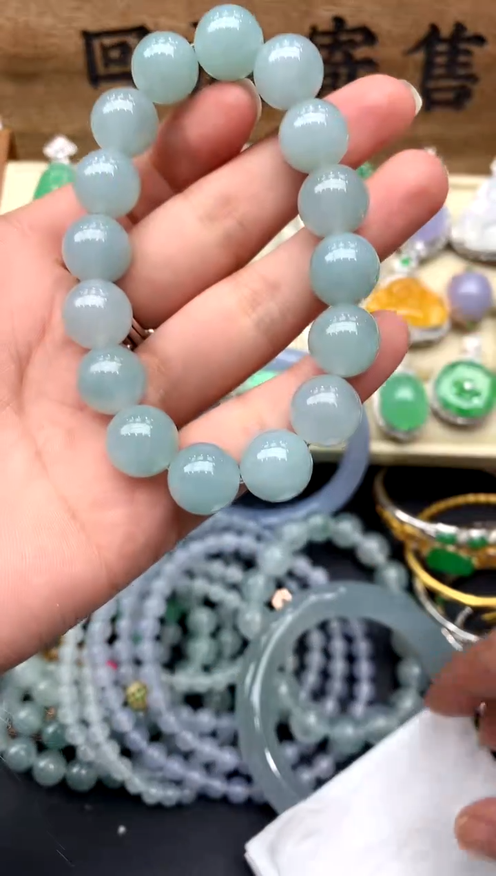 【闪购商品】翡翠手串未镶嵌143-中国好珍宝