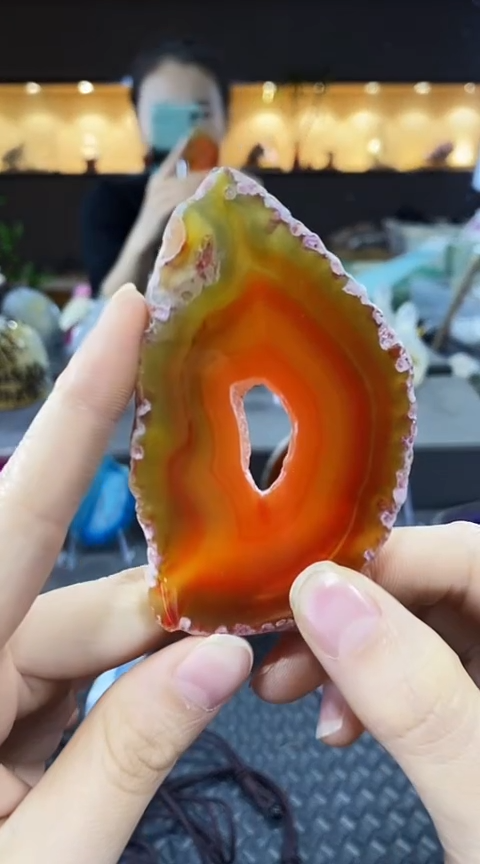 未镶嵌颈饰玛瑙/玉髓婉*玛瑙