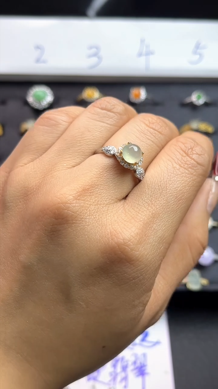 【闪购商品】翡翠戒指未镶嵌女款