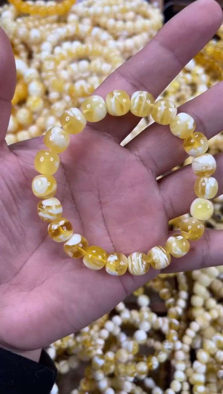 【闪购商品】琥珀裸石未镶嵌B34老型10m