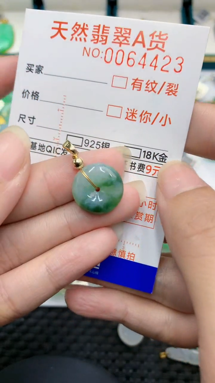 【闪购商品】翡翠颈饰未镶嵌            8