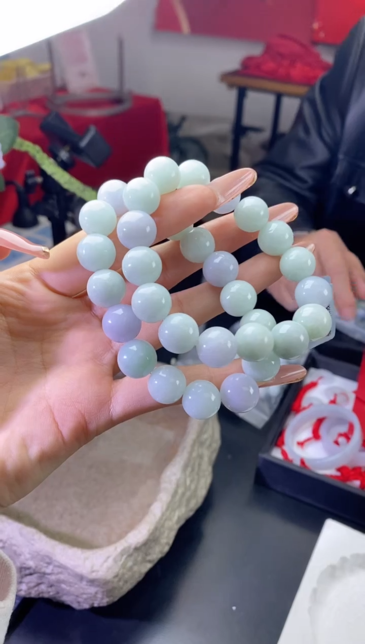 【闪购商品】翡翠手串未镶嵌2407260001手串（多样性发一件）