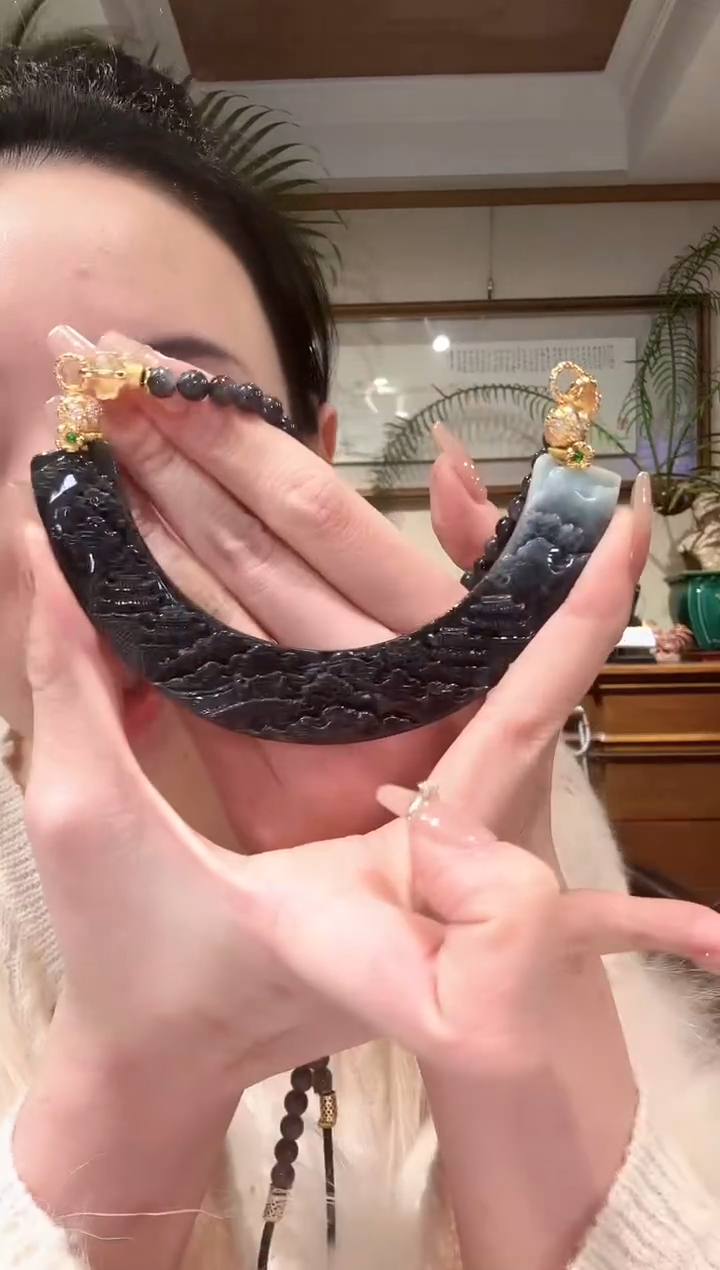 【闪购商品】翡翠颈饰未镶嵌国风