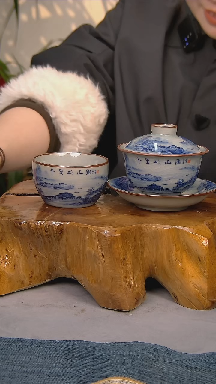 【闪购商品】简装家用款2件套 陶瓷家用茶具系列