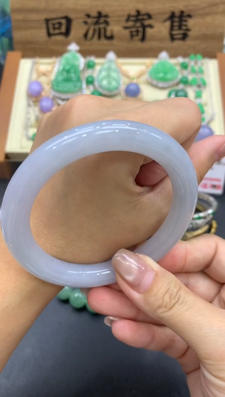 【闪购商品】翡翠手镯未镶嵌480-中国好珍宝