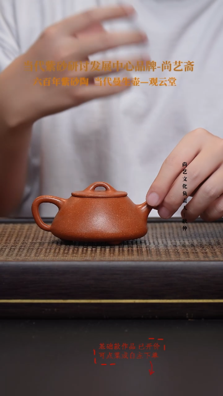 茶壶紫砂宜兴紫砂 紫砂  石瓢