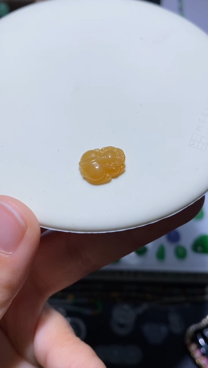 未镶嵌定制翡翠貔貅12.1*11.1*4.4