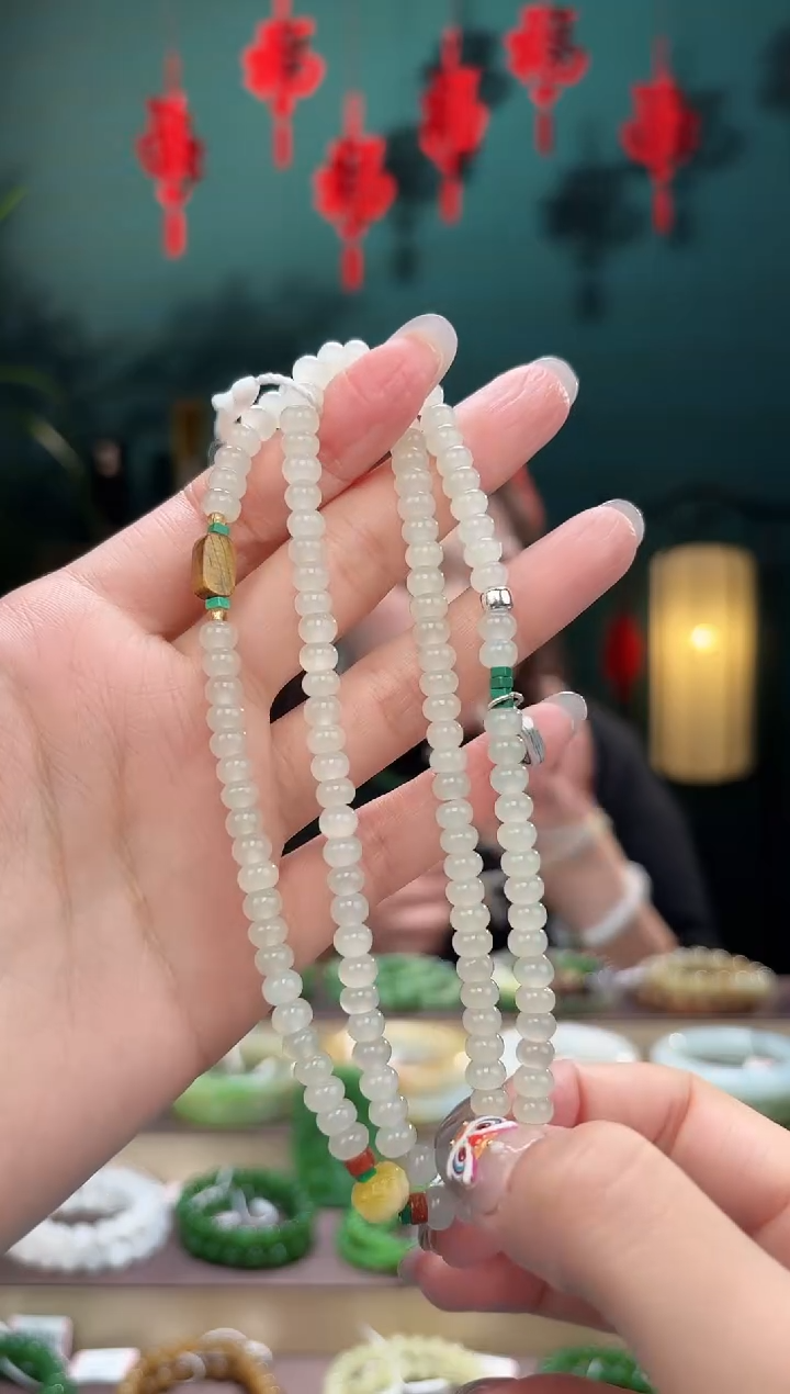 【闪购商品】和田玉项链未镶嵌卡6项链多样性