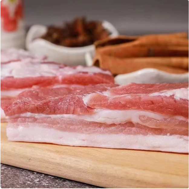 土黑猪五花肉4斤顺丰包邮