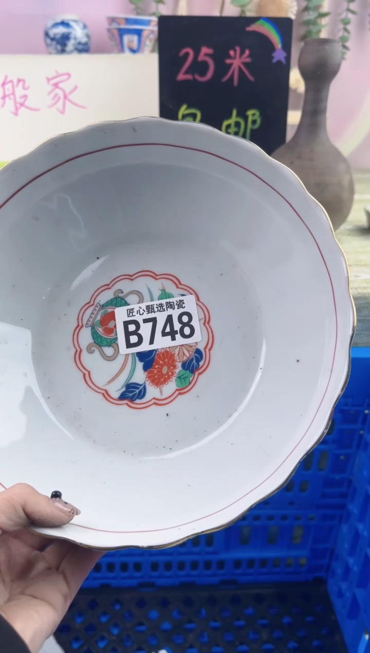 瓷片莫*      B748