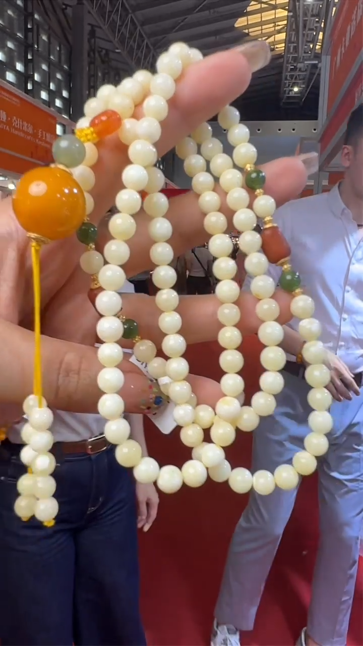 未镶嵌颈饰琥珀上海国际珠宝展假一罚十